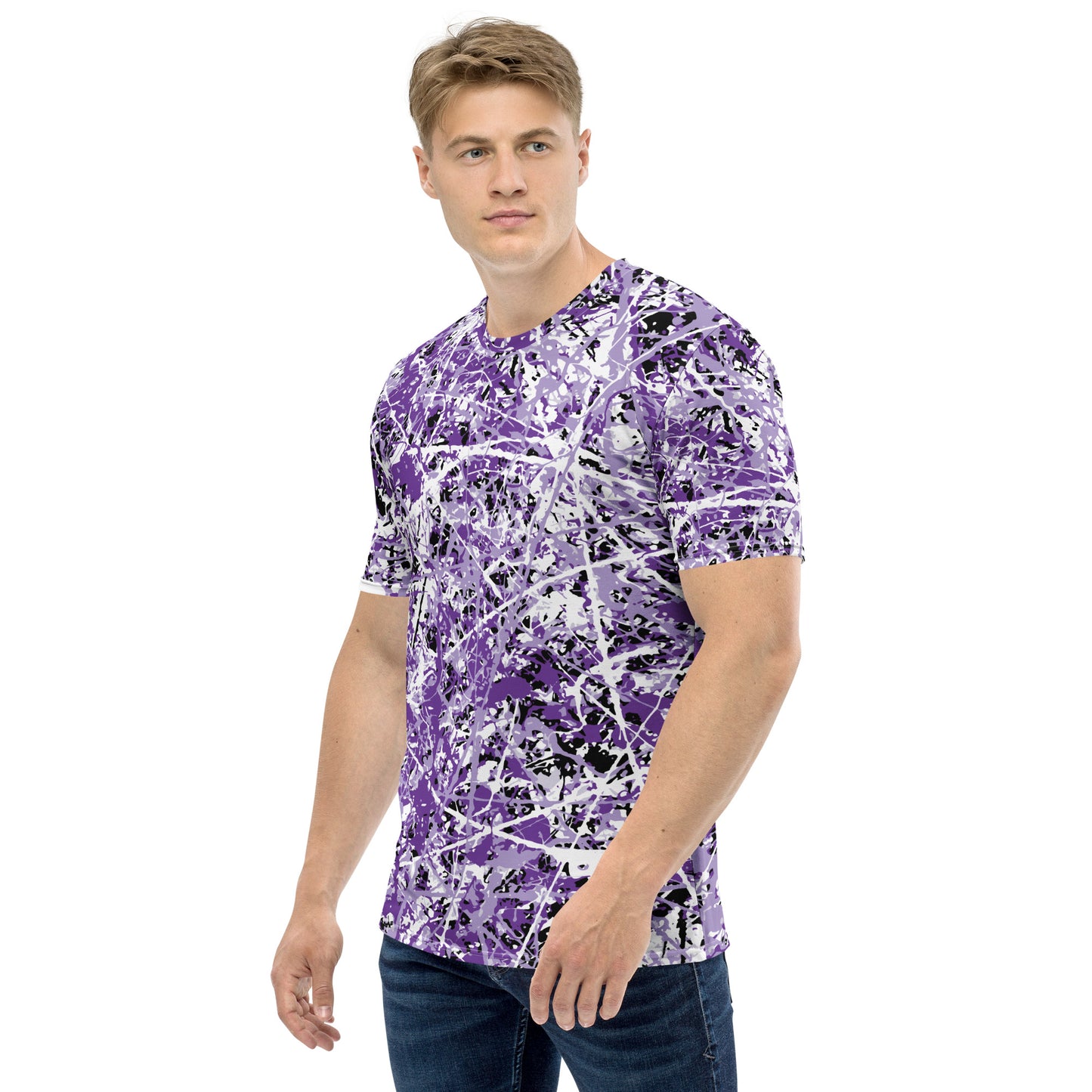 Men's T-Shirt Purple5 Plex