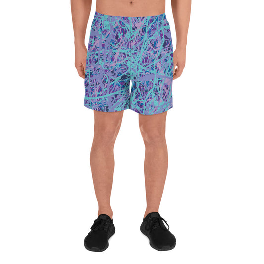 Men's Athletic Shorts IcePurple8 Plex