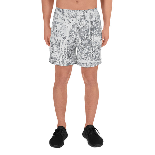 Men's Athletic Shorts White10 Plex