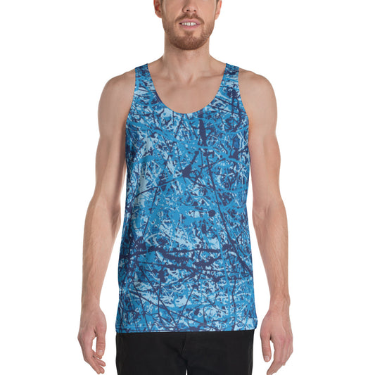 Men's Tank Top Blue10 Plex