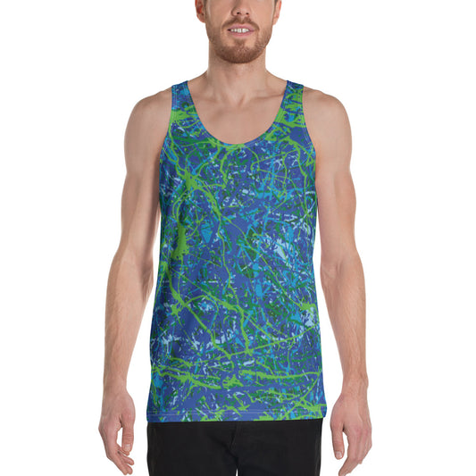 Men's Tank Top BlueGreen8 Plex