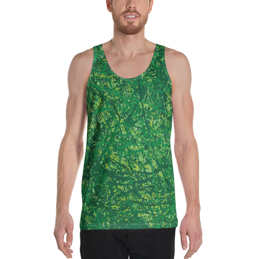 Men's Tank Top Green10 Plex