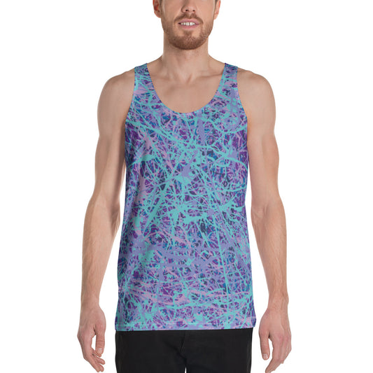 Men's Tank Top IcePurple8 Plex