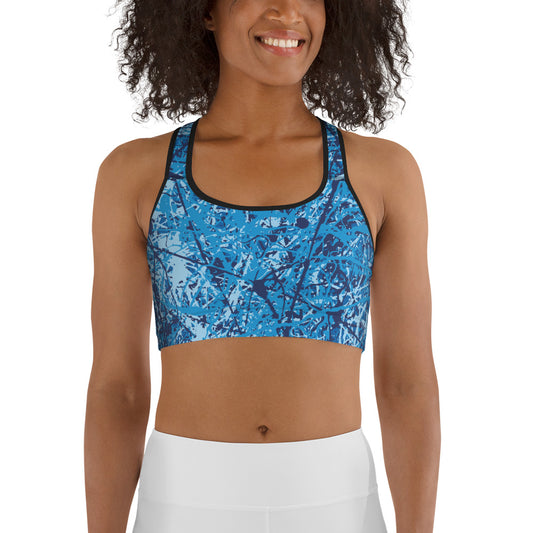 Women's Sports Bra Blue10 Plex