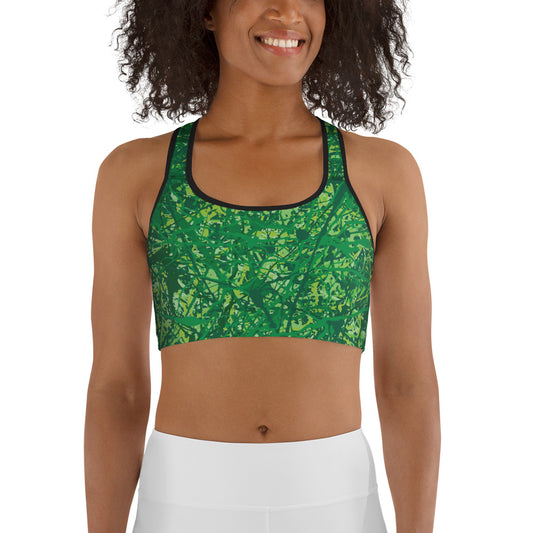 Women's Sports Bra Green10 Plex