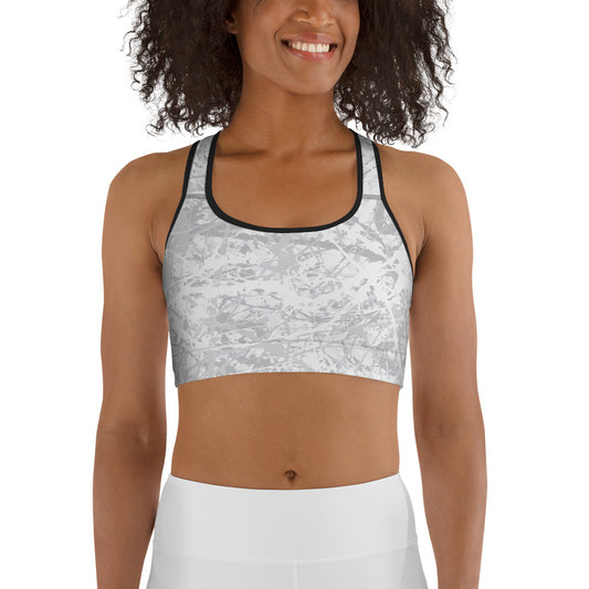 Women's Sports Bra Light White10 Plex