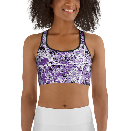 Women's Sports Bra Purple5 Plex