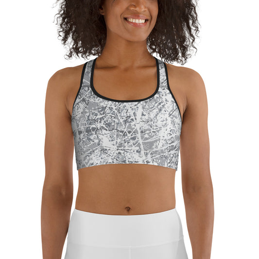 Women's Sports Bra White10 Plex