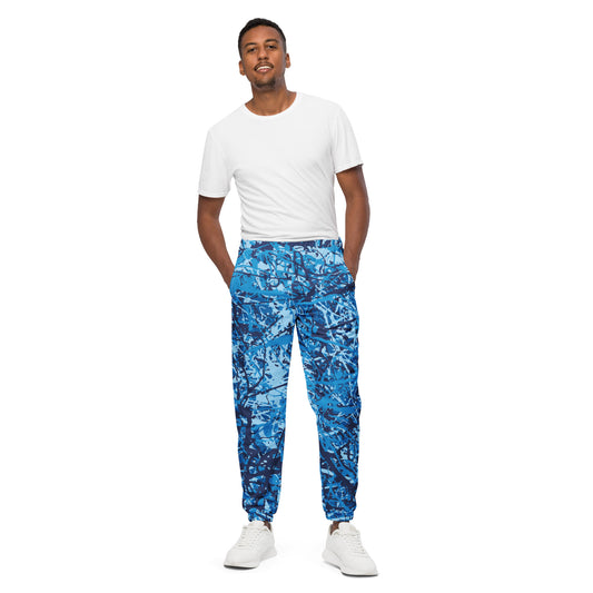 Unisex Track Pants Blue10 Plex