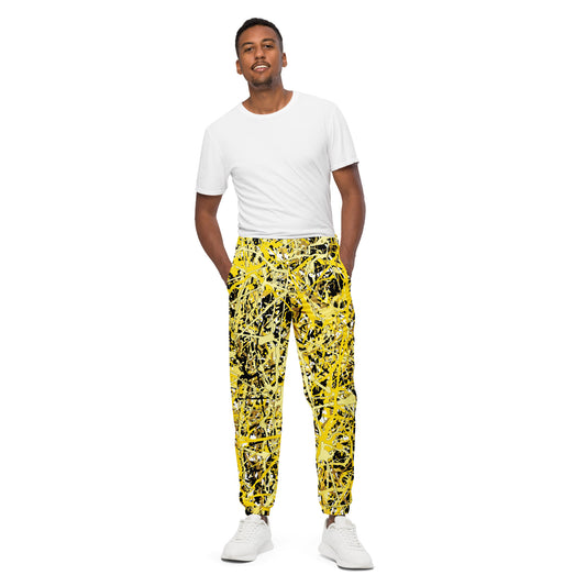 Unisex Track Pants Yellow10 Plex