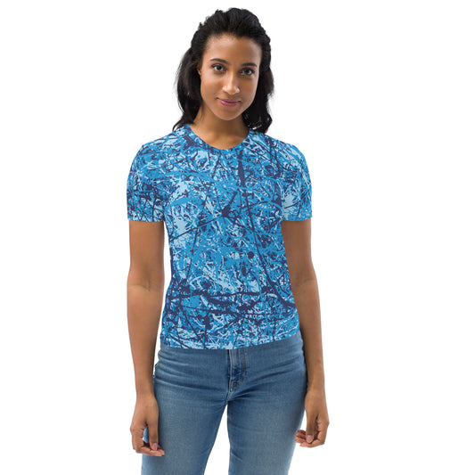 Women's T-Shirt Blue10 Plex