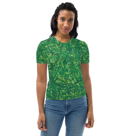 Women's T-Shirt Green10 Plex