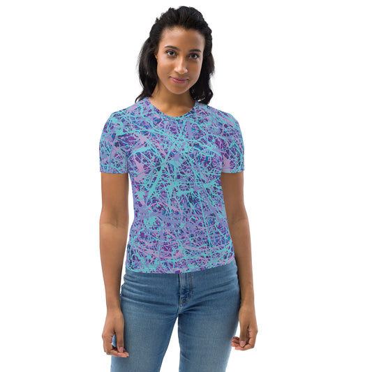 Women's T-Shirt IcePurple8 Plex