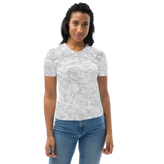 Women's T-Shirt Light White10 Plex