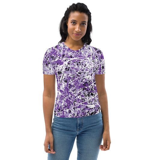 Women's T-Shirt Purple5 Plex