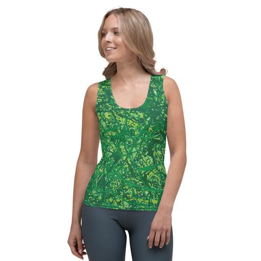 Women's Tank Top Green10 Plex