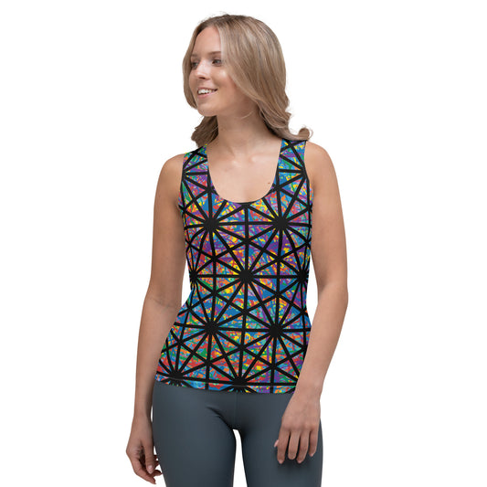 Women's Tank Top Plex 7-10 Krisrhombille-O